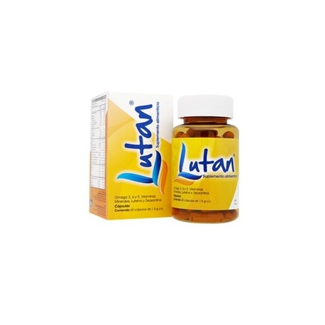 LUTAN (OMEGA 3 6 Y 9/VITAMINAS/LUTEINA/ZEAXANTINA) CAP C60