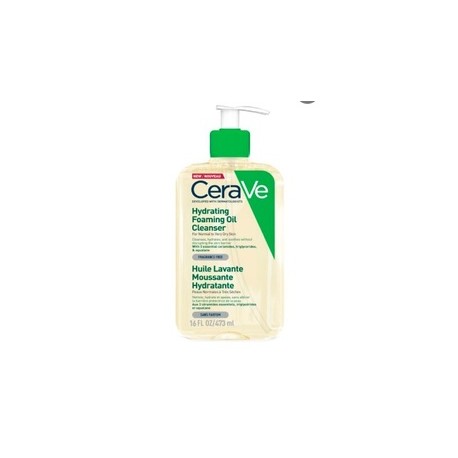 CERAVE LIMPIADOR ACEITE ESPUMOSO HIDRATANTE 473ML