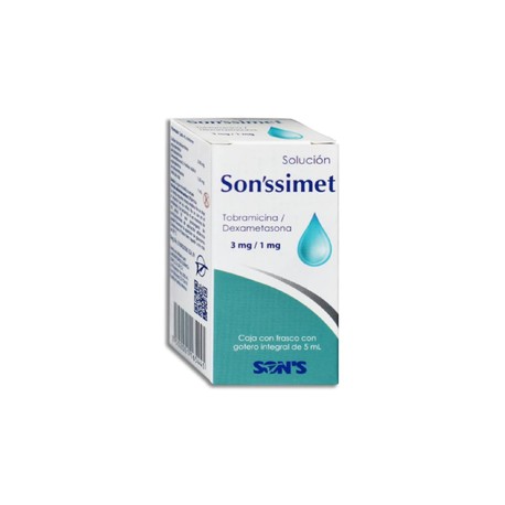 SONSSIMET (TOBRAMICINA/DEXAMETASONA) GTS 5ML