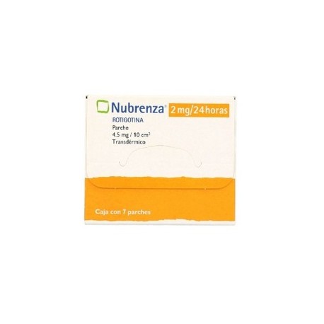 NUBRENZA (ROTIGOTINA) PARCHE TRANSDERMICO 2MG/24HRAS