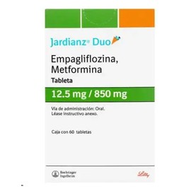 JARDIANZ DUO (EMPAGLIFLOZINA/METFORMINA) TAB 12.5MG/850MG C30