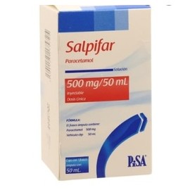 SALPIFAR (PARACETAMOL) FCO AMP 500MG/50ML C1