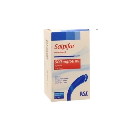 SALPIFAR (PARACETAMOL) FCO AMP 500MG/50ML C1