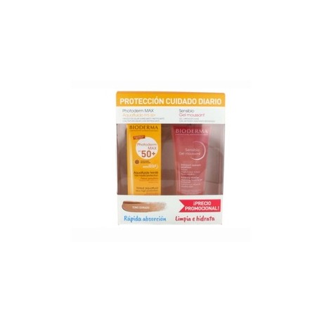 BIODERMA PHOTODERM KIT MAX AQUAFLUIDO DOARDO+ SENSIBIO GEL 100ML