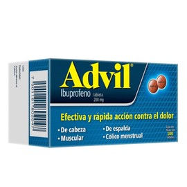 ADVIL (IBUPROFENO) TAB 200MG C12