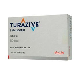 TURAZIVE (FEBUXOSTAT) TAB 80MG C14