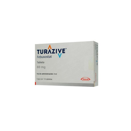 TURAZIVE (FEBUXOSTAT) TAB 80MG C14