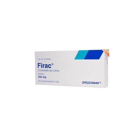 FIRAC (CLONIXINATO DE LISINA) TAB 250MG C10