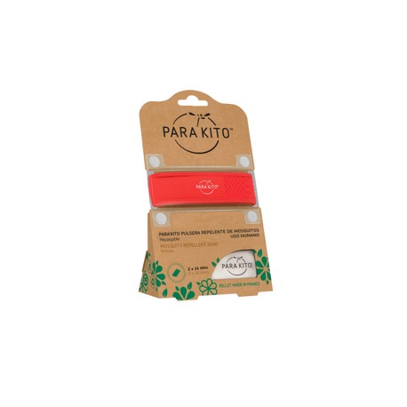 PARAKITO AD PULSERA REPELENTE ROJA C1