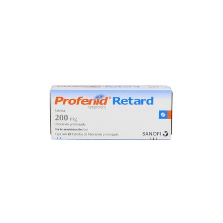 PROFENID RETARD (KETOPROFENO) TAB 200MG C20