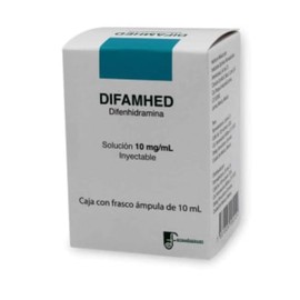 DIFAMHED (DIFENHIDRAMINA) SOL AMP 10MG/ML C1