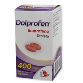 DOLPROFEN (IBUPROFENO) GRAGEAS 400MG C45