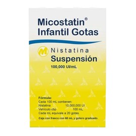 MICOSTATIN INF (NISTATINA) SUSP 100000UI/ML 60ML