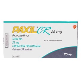 PAXIL CR (PAROXETINA) TAB 25MG C30