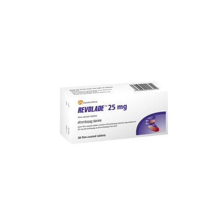 REVOLADE (ELTROMBOPAG) TAB 25MG C28