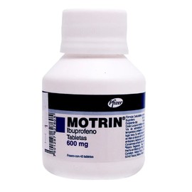 MOTRIN (IBUPROFENO) TAB 600MG C45