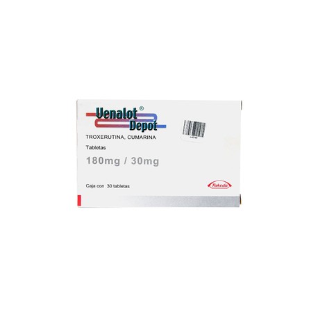 VENALOT DEPOT (TROXERUTINA/CUMARINA) TAB 180MG/30MG C30