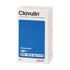 CLAVULIN (AMOXICILINA/CLAVULANATO) SUSP 250MG/62.5MG/5ML 75ML C1