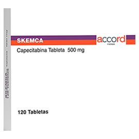 SKEMCA (CAPECITABINA) TAB 500MG C120 ACCORD