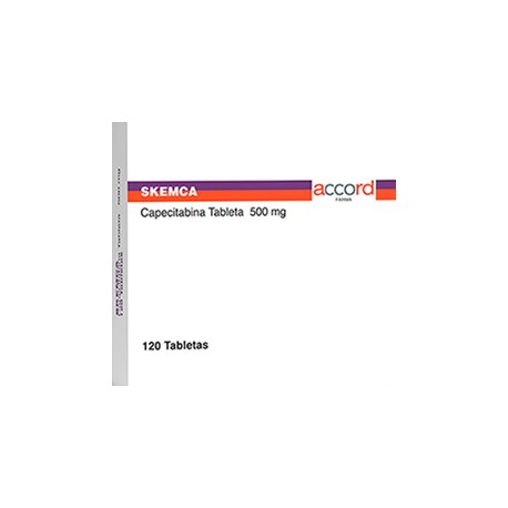 SKEMCA (CAPECITABINA) TAB 500MG C120 ACCORD