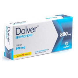 DOLVER (IBUPROFENO) TAB 800MG C10