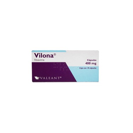 VILONA (RIBAVIRINA) CAP 400MG C18
