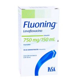 FLUONING (LEVOFLOXACINO) FCO 750MG/150ML C1