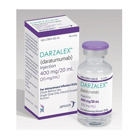 DARZALEX (DARATUMUMAB) FCO AMP 400MG/20ML C1