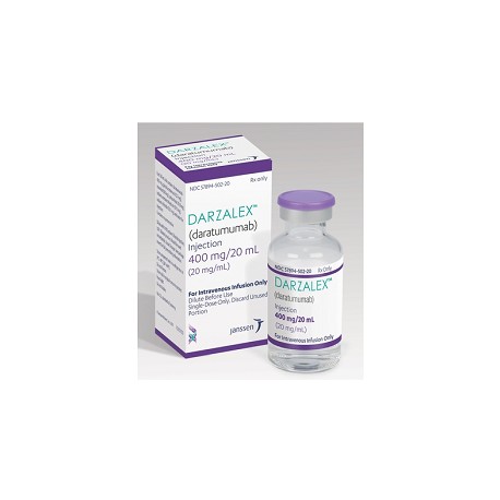 DARZALEX (DARATUMUMAB) FCO AMP 400MG/20ML C1