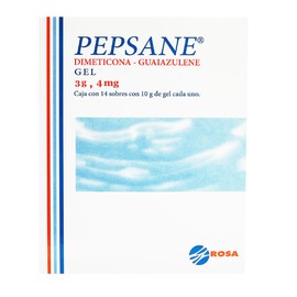 PEPSANE (DIMETICONA/GUAIAZULENE) GEL 10G C14 SOBRES