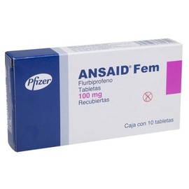 ANSAID FEM (FLURBIPROFENO) TAB 100MG C10