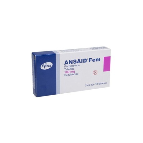 ANSAID FEM (FLURBIPROFENO) TAB 100MG C10