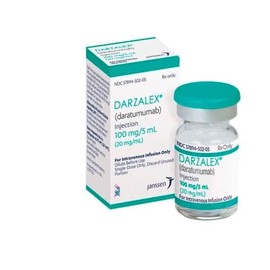 DARZALEX (DARATUMUMAB) FCO AMP 100MG/5ML C1