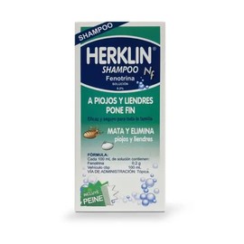 HERKLIN SHAMPOO (FENOTRINA) FCO 60ML