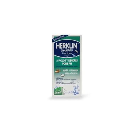 HERKLIN SHAMPOO (FENOTRINA) FCO 60ML