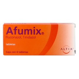 AFUMIX (FLUCONAZOL/TINIDAZOL) TAB 37.5/500MG C4