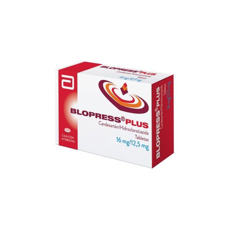 BLOPRESS PLUS (CANDESARTAN/HIDROCLOROTIAZIDA) TAB 16MG/12.5MG C14