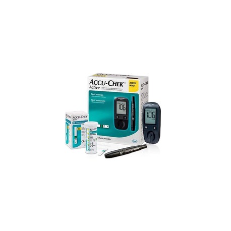 ACCU-CHEK ACTIVE GLUCOMETRO KIT