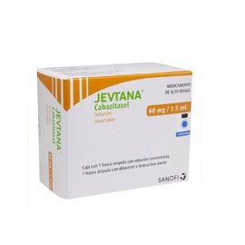 JEVTANA (CABAZITAXEL) AMP 60MG 1.5ML C1