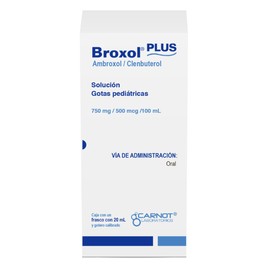 BROXOL PLUS (AMBROXOL/CLEMBUTEROL) SOL GTS 20ML