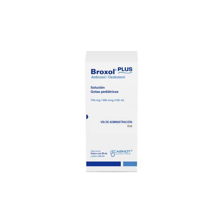 BROXOL PLUS (AMBROXOL/CLEMBUTEROL) SOL GTS 20ML