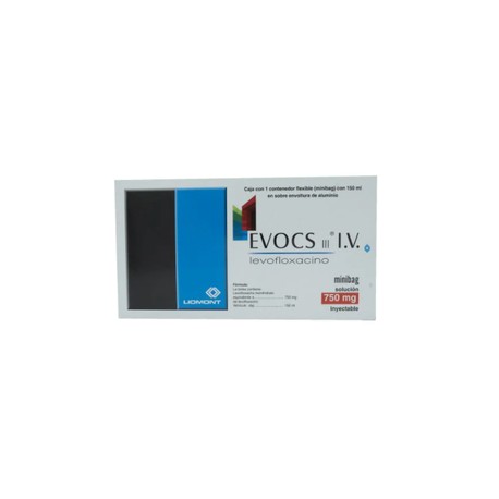 EVOCS (LEVOFLOXACINO) MINIBAG 750MG C1
