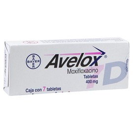 AVELOX (MOXIFLOXACINO) TAB 400MG C7