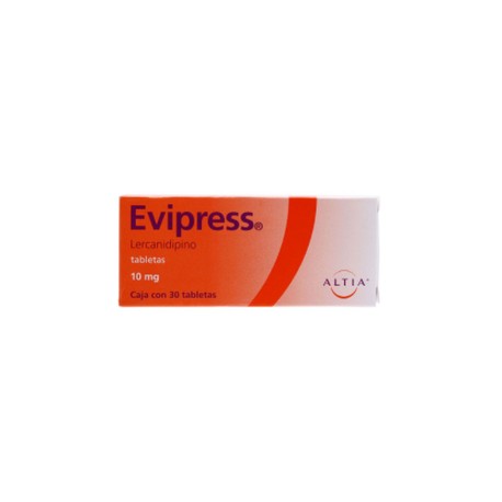 EVIPRESS (LERCANIDIPINO) TAB 10MG C30