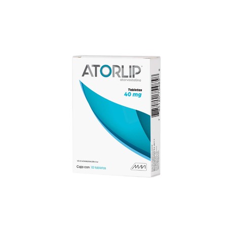 ATORLIP (ATORVASTATINA) TAB 40MG C10