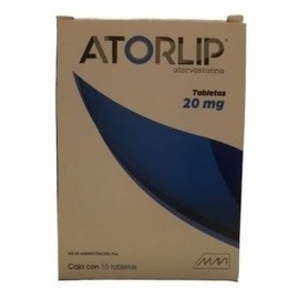 ATORLIP (ATORVASTATINA) TAB 10MG C20