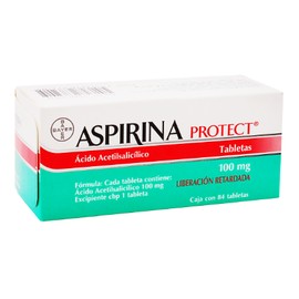 ASPIRINA PROTECT (ACIDO ACETILSALICILICO) TAB 100MG C84