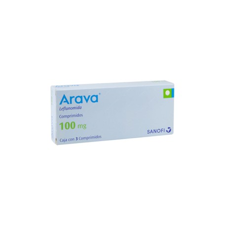 ARAVA (LEFLUNOMIDA) COMP 100MG C3