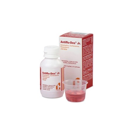 ANTIFLU-DES JR (AMANTADINA/CLORFENAMINA/PARACETAMOL) SOL  60ML
