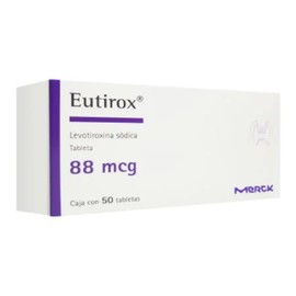 EUTIROX (LEVOTIROXINA SODICA) TAB 88MCG C50